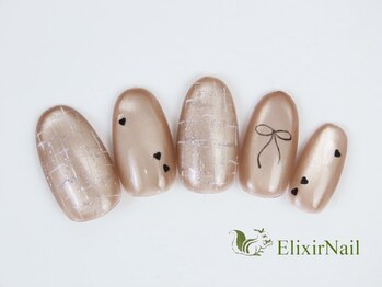 エリクサーネイル 神田(Elixir Nail)/シンプル / クーポン使用