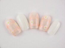 まつげアンドネイル ディアマンローズ(DIAMANT ROSE)/チェックフラワー