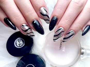 プティネイル(Petit Nail)/ワンカラー＋アート4本