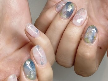 ラヴィネイル(La Vie Nail)/ニュアンスネイル/ブルージュ