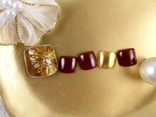 ショコ アンド ラム(Syoko&Lum)/☆ミラーフラワーネイル☆