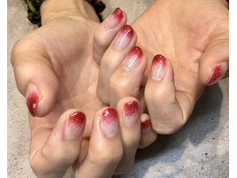 カラーグラデーションネイル