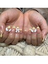 天使の羽根　フレンチネイル