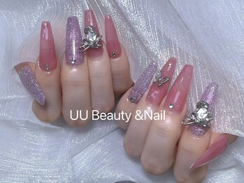 ユーユービューティネイル 上野御徒町店(UU Beauty&Nail)の写真/【チップ長出し10本持ち込みシンプル12980円】持ち込みデザインOK★何度でも使えるクーポン充実![上野]