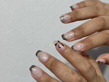 プチナノ(petitnano)/【miyu】ニュアンスplusネイル