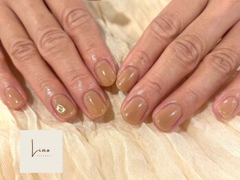 【ハンド】2本アート+ワンカラー