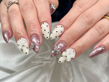 トータルビューティーローズ(Rose)/スカルプ　長さだしネイル