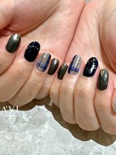 アヴィ CoCoLo新潟店(A'VI)/チェックネイル