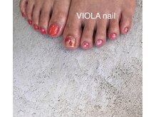 ヴィオラ ネイル(VIOLA nail)の雰囲気（フットもオシャレです！）
