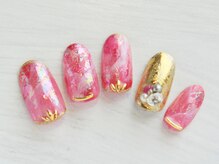 ネイルドイット(Nailed it!)/キラキラタイダイネイル