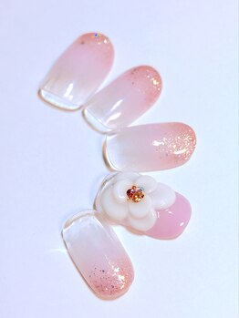 コチャメ ネイル アトリエ(Cochame nail atelier)/3Dフラワーネイル