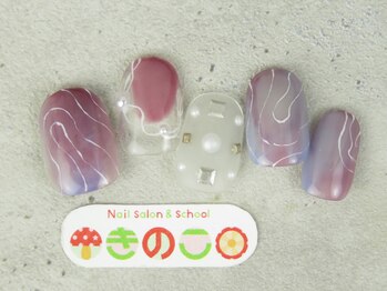 ネイルサロン きのこ/選べるデザインＬコース