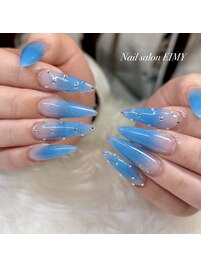 クリアブルーネイル