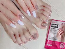 ハナアイサロン 新大久保2号店(hanaai salon)の雰囲気（全メニューハンドマスク付き★ケアしならがフットネイルも♪）