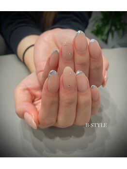 ビースタイル(B-style)/ガラスフレンチネイル♪