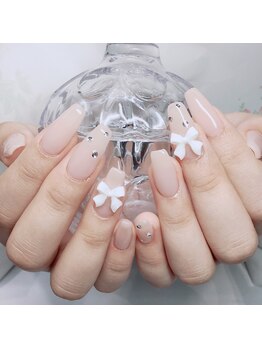 レインボートライブドゥネイル(rainbow tribe deux NAIL)の写真/ヌーディーがお好きな方も、初めての方も、オフィスでも人気！シンプルだけど上品できれいな指先へ…☆♪