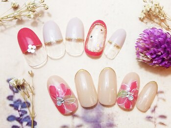 フェリーチェスト(felichest)/お花ネイル　平日新規割りあり！