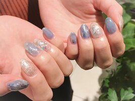 ブルーニュアンス。