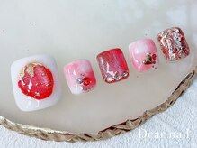 ディア ネイル(Dear nail)/いちごフット