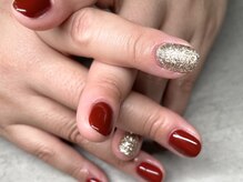 シェリ バイ リッシュ(Cheri by RICHE)/ボルドーネイル(ラメ追加)