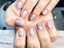 ルアナネイル(Luana_Nail)/春ネイル、ピンクマグネット
