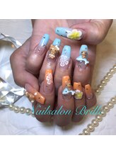 エスフィーネイルサロン ブリーユ(Esfy nailsalon Brille)/キティ夏ネイル