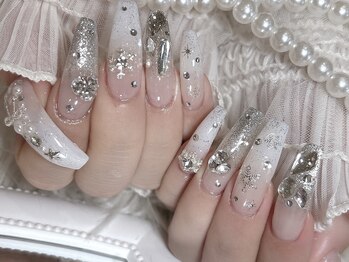 リンドネイル バイ モカ アンド ララ(Lind nail by moca and LaLa)/【mio】冬ネイル