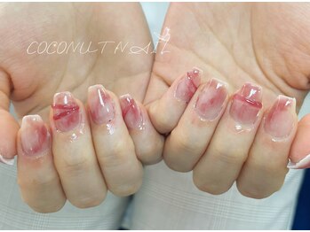 ココナッツネイル/ニュアンスネイル