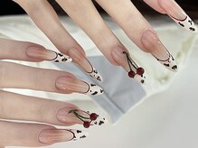 ベストネイル 渋谷109前店(Best Nail)/ヒョウ柄フレンチ