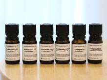 リラクゼーションサロン豊中りらく/10種類の精油をご用意しています