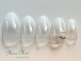 シンプルグラデーションネイル