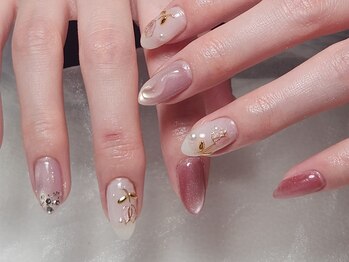 ネイルルームスリー(nailloomno.3)/キラキラチューリップ