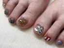 個性派ニュアンスフットネイル