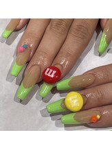 レイネイル アンド レイアイ 長嶺店(RAY NAIL & ray eye)/ロングフレンチネイル
