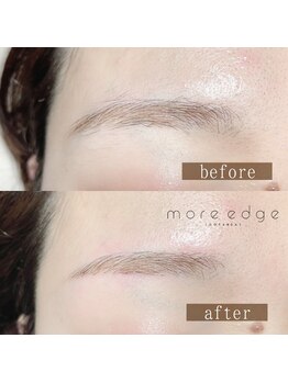 モアエッジ 五反田店(more edge)/"Eyeblow wax"