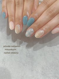 チェックネイル