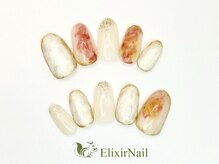 エリクサーネイル 池袋(Elixir Nail)/定額b カジュアル/クーポン使用