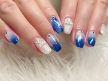 シベル(Ci belle)/夜空ネイル/リボンパーツ