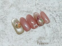フランセス(Frances)/押し花&マグネット