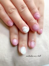 エムシーベル(m.c bell)/奥行フラワーニュアンスマーブル