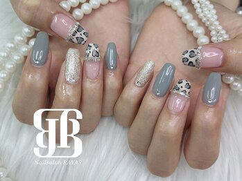 ネイルサロンレイアス(RAYAS)/レオパードネイル