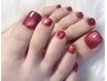 Foot】足元に彩りを♪マグネットorパウダーorグラデーション6,500→6,000円
