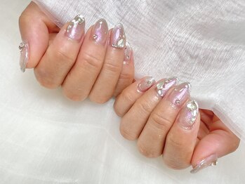 ロエン 北岡崎(ROEN)/マグネット×ラメフレンチ