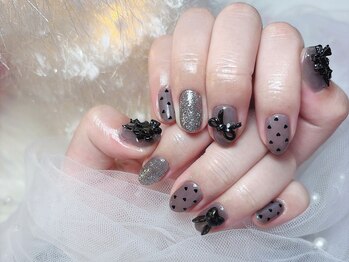 ココネイル(CoCo Nail)/小倉 ガーリー/シアー/ドット