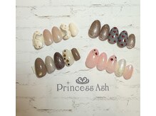 プリンセスアッシュ 阪急三番街店(Princess Ash)/2月ＮＥＷネイル☆毎月更新中