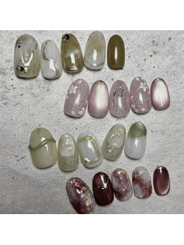 アールラッシュ アンド アールネイル(Rlash & r.nail PRODUCED BYα)の写真/初めてのお客様も安心＊シンプルからアートご希望の幅広いお客様にネイルをお楽しみ頂けます♪