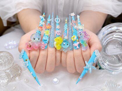 HOT Nail Salon【ホット】≪長さだし|持ち込み|フィルイン|パラジェル|新大久保≫の写真