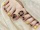 ラベンダービューティー(Lavender Beauty)の写真/夏フットデザインで涼しげに！海フットを楽しむおしゃれ系フットネイルを体験しませんか♪