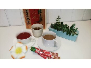 いやしの森/温かいお飲物でほっこり。。。