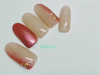 フランセス(Frances)/新作　秋色縦グラデーション